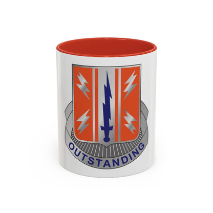 44 Signal Battalion (U.S. Army) Accent Coffee Mug