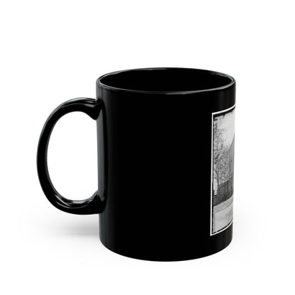 Richmond, Va. Residence Of Jefferson Davis (1201 East Clay Street); A Closer View (U.S. Civil War) Black Coffee Mug