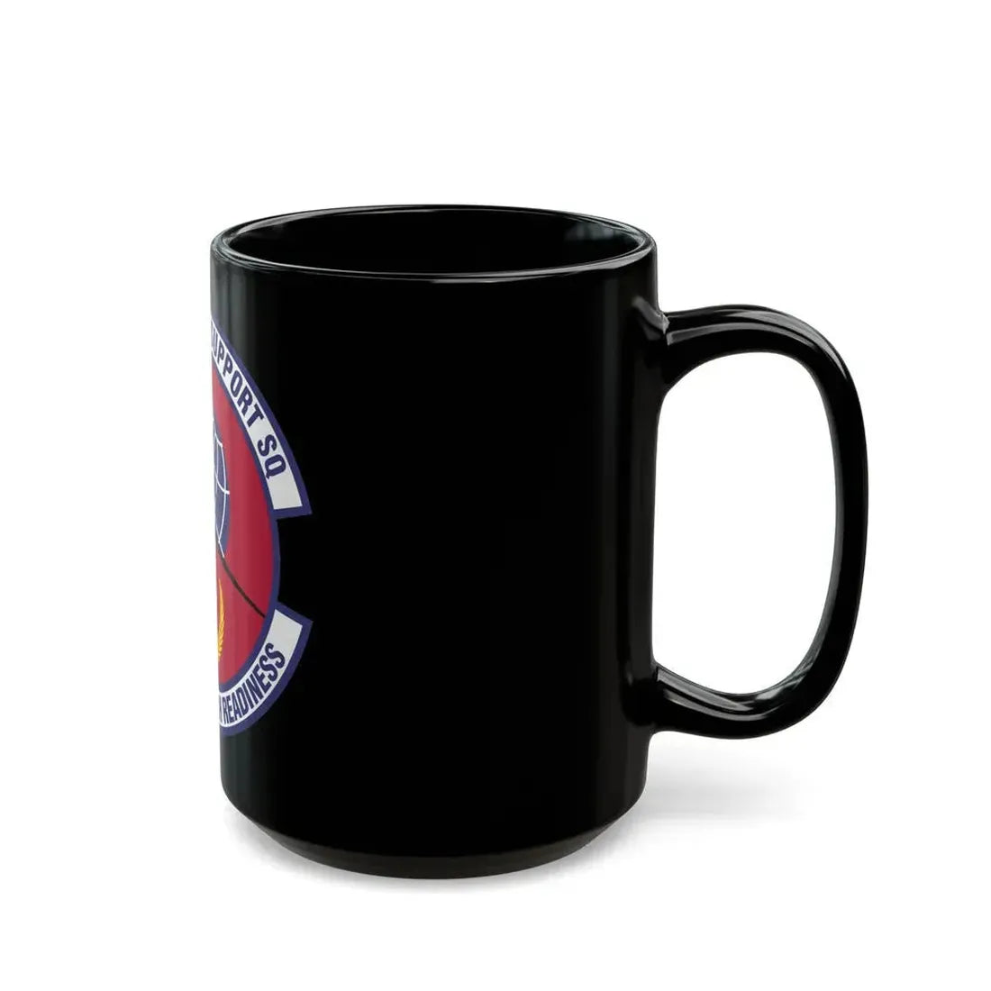 433d Logistics Support Squadron (U.S. Air Force) Black Coffee Mug - Go Mug Yourself