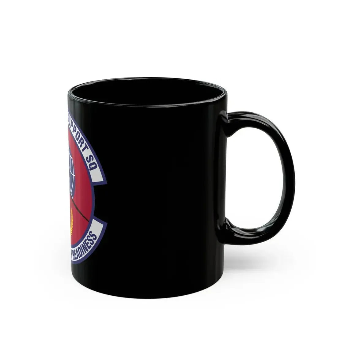 433d Logistics Support Squadron (U.S. Air Force) Black Coffee Mug - Go Mug Yourself