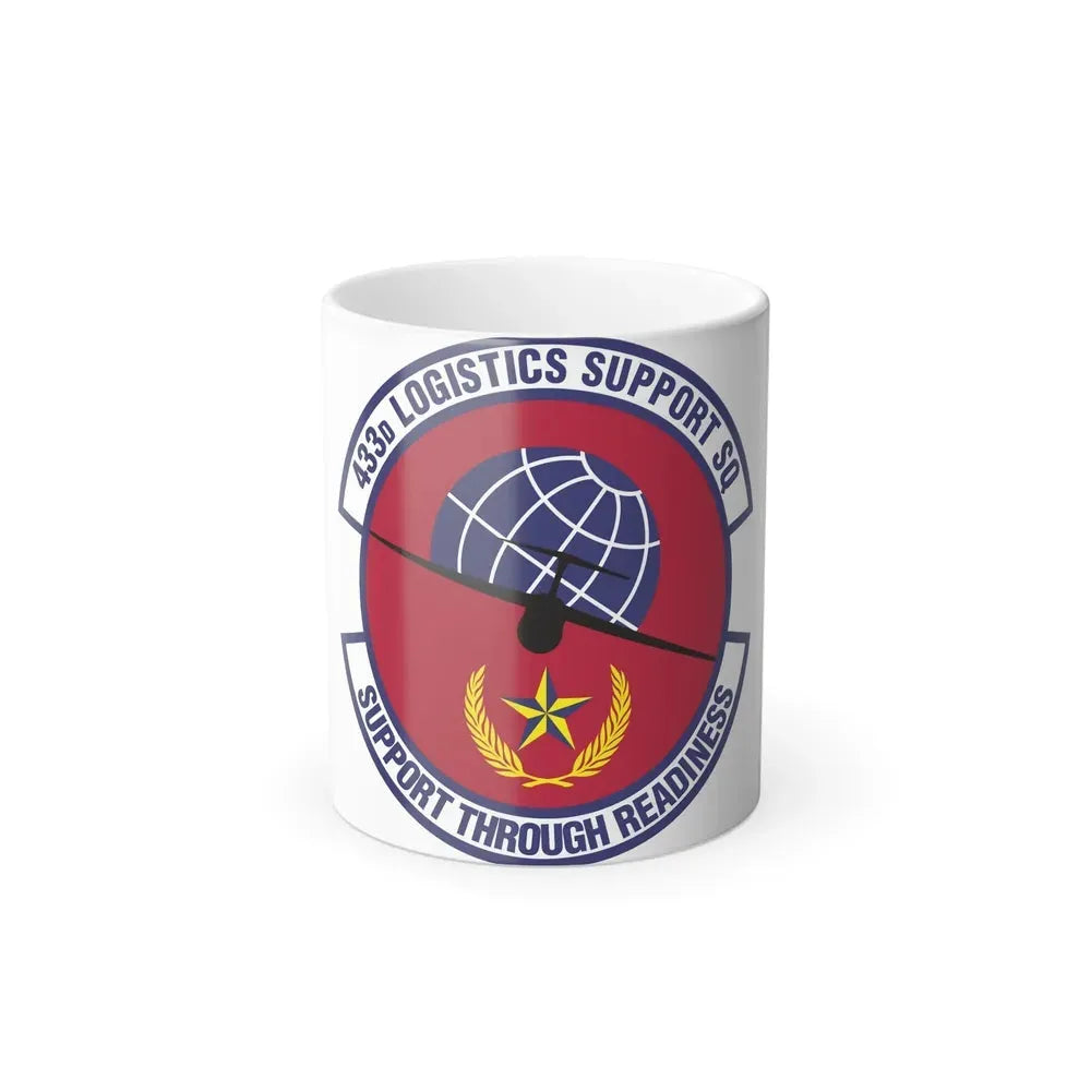 433d Logistics Support Squadron (U.S. Air Force) Color Changing Coffee Mug 11oz - Go Mug Yourself