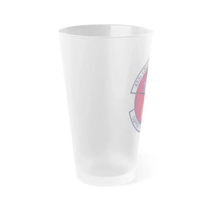 433d Logistics Support Squadron (U.S. Air Force) Frosted Pint Glass 16oz - Go Mug Yourself
