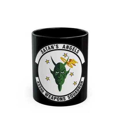 433d Weapons Squadron (U.S. Air Force) Black Coffee Mug 11oz - Go Mug Yourself