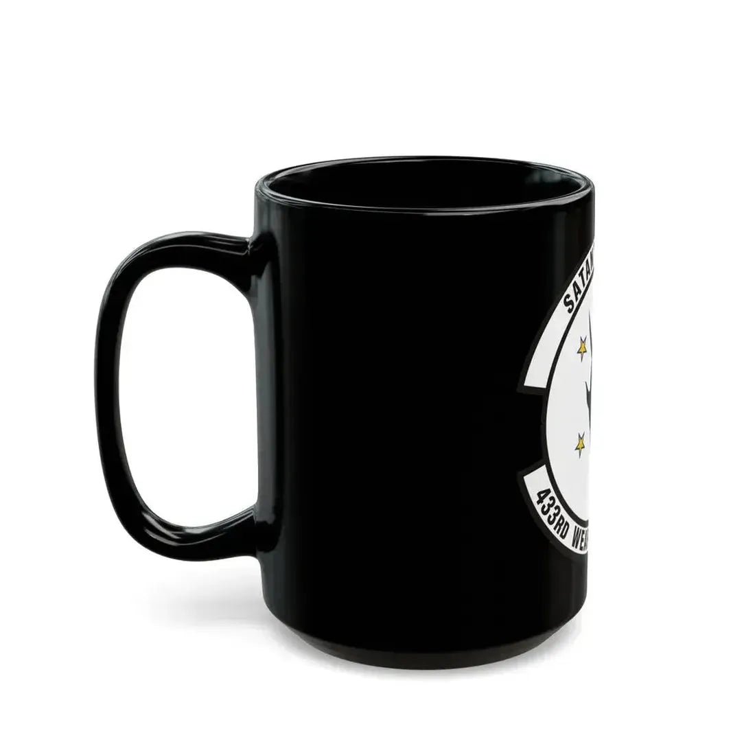 433d Weapons Squadron (U.S. Air Force) Black Coffee Mug - Go Mug Yourself