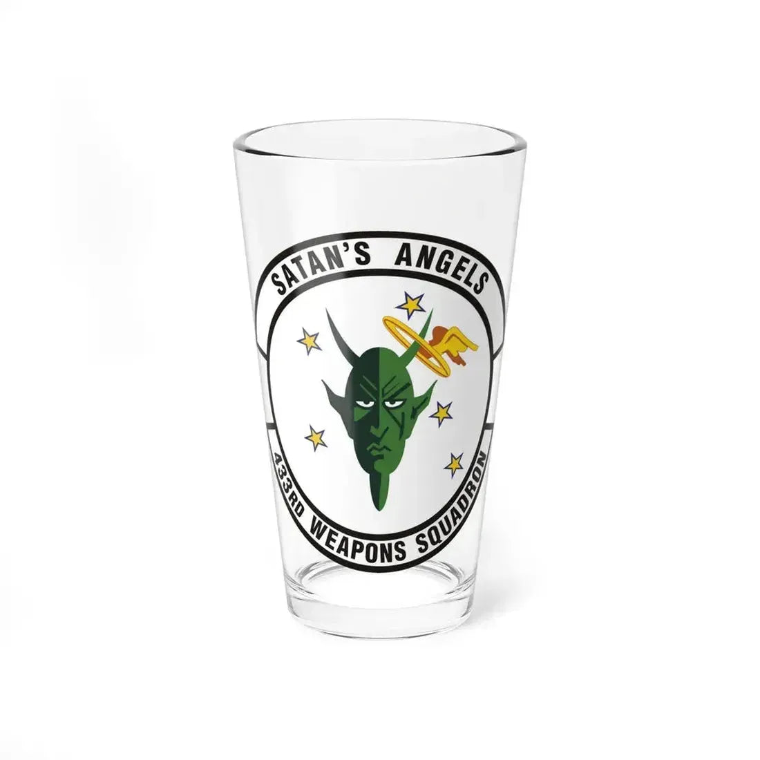 433d Weapons Squadron (U.S. Air Force) Pint Glass 16oz 16oz - Go Mug Yourself