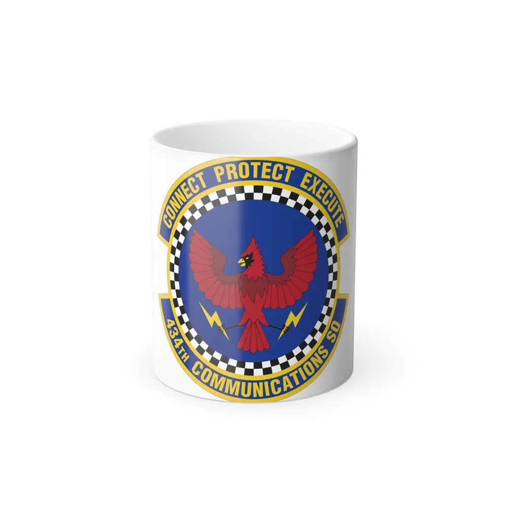 434 Communications Squadron AFRC (U.S. Air Force) Color Changing Coffee Mug-11oz-Go Mug Yourself