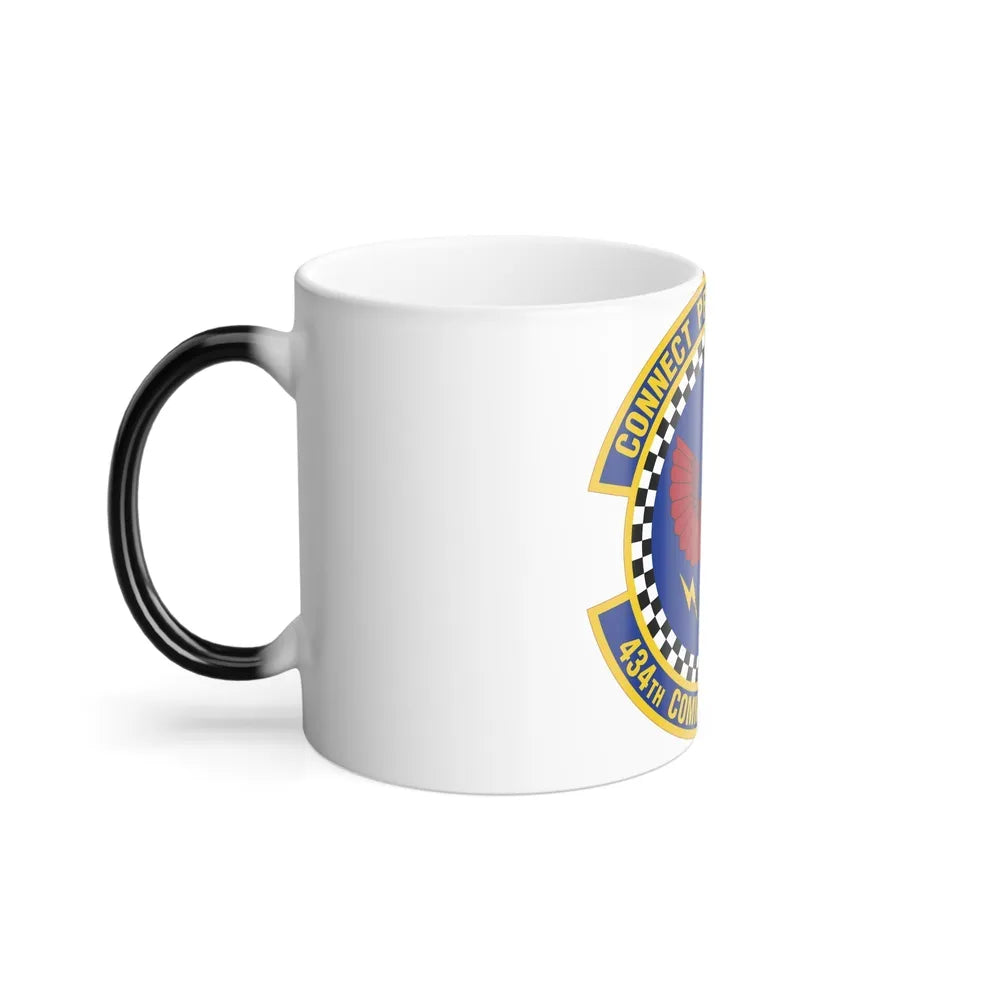 434 Communications Squadron AFRC (U.S. Air Force) Color Changing Coffee Mug-Go Mug Yourself