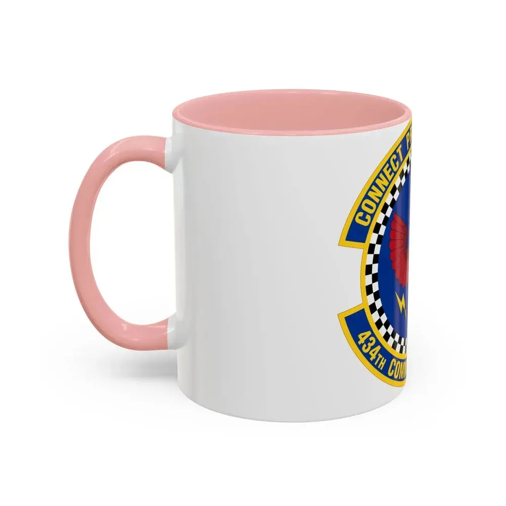 434 Communications Squadron AFRC (U.S. Air Force) Accent Coffee Mug - Go Mug Yourself