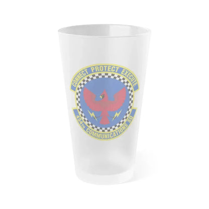 434 Communications Squadron AFRC (U.S. Air Force) Frosted Pint Glass 16oz 16oz Frosted - Go Mug Yourself