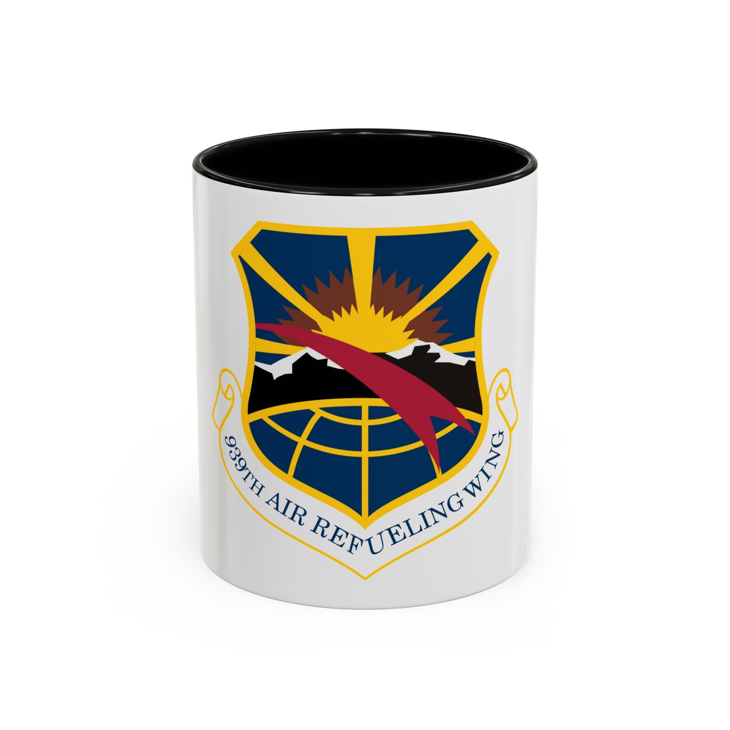 USAF 939th Air Refueling Wing (U.S. Air Force) Accent Coffee Mug