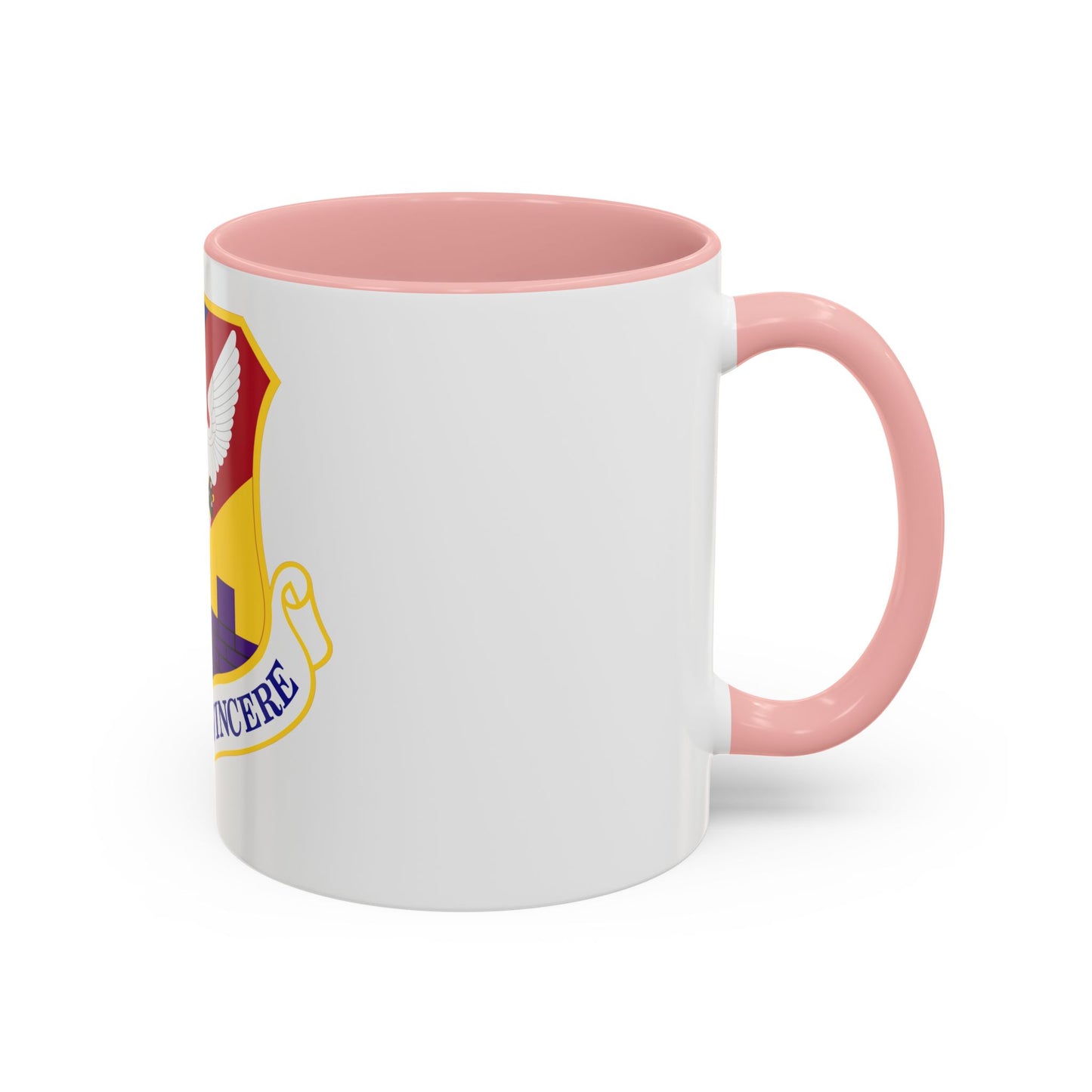 87th Air Base Wing Emblem (U.S. Air Force) Accent Coffee Mug