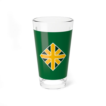 Flag of Iwamizawa Hokkaido (Japan) Pint Glass 16oz