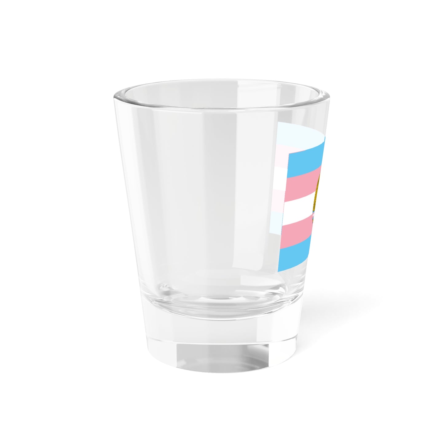 Trans DDR Flag (Germany) Shot Glass 1.5oz