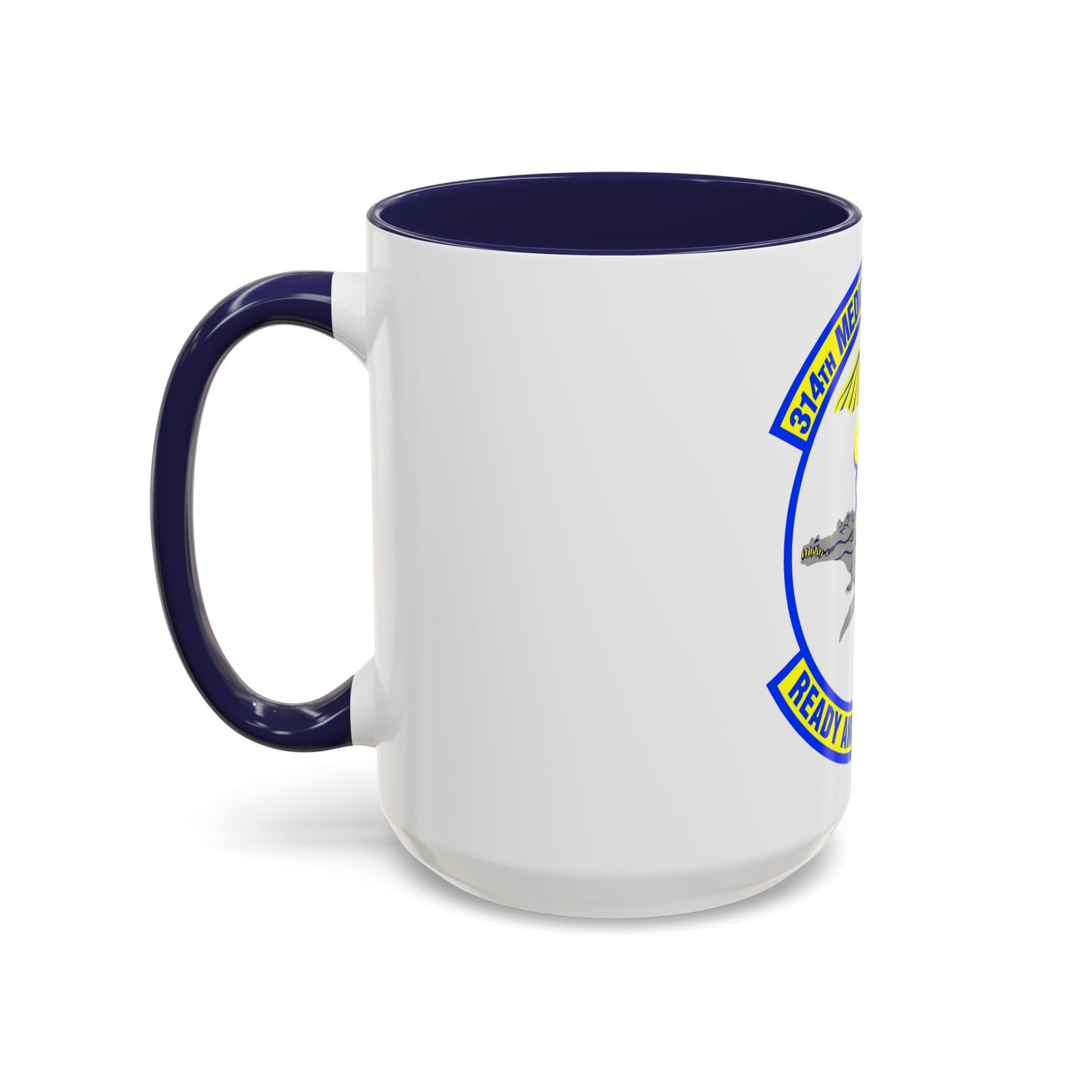 314th Medical Support Squadron (U.S. Air Force) Accent Coffee Mug
