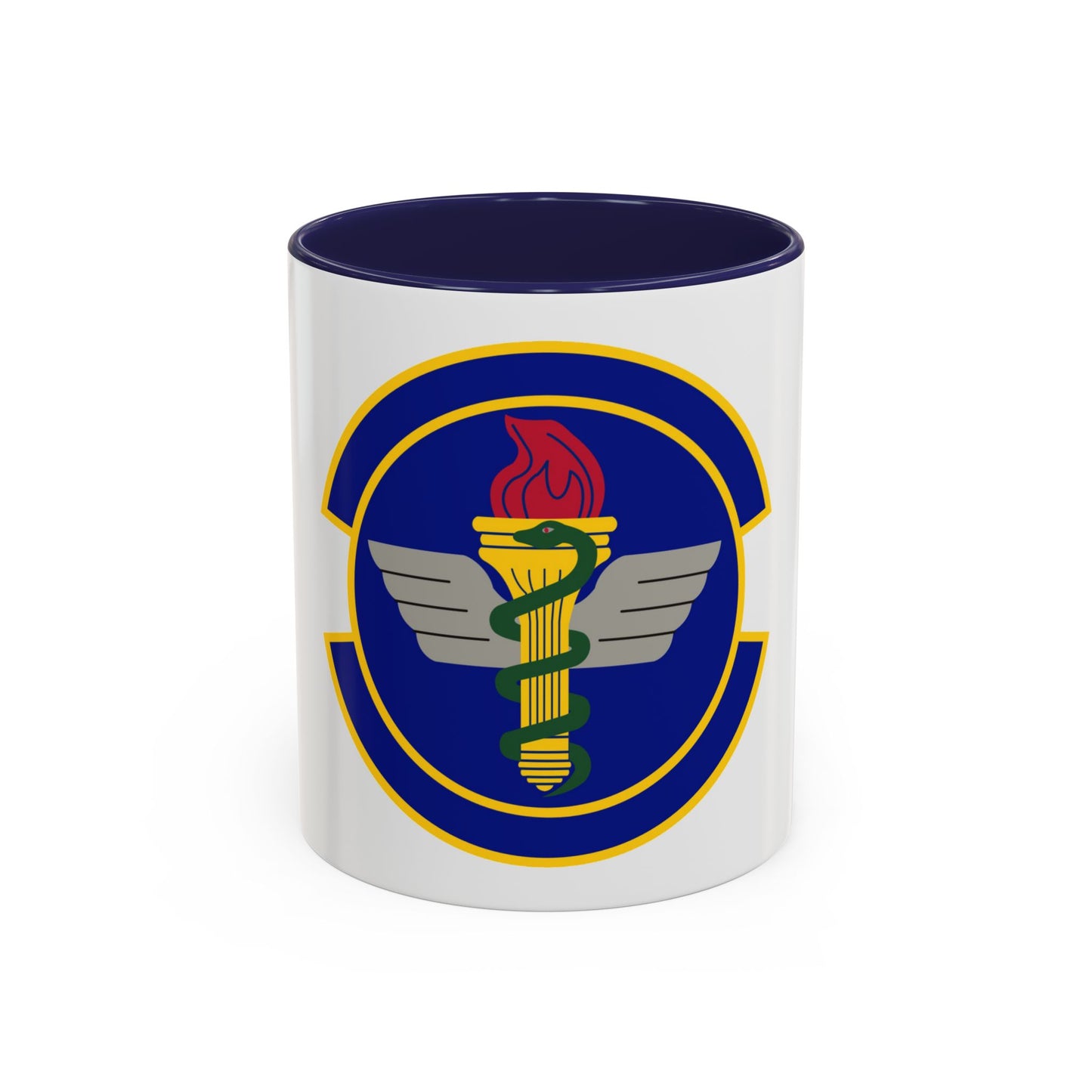 42 Operational Medical Readiness Squadron AETC (U.S. Air Force) Accent Coffee Mug