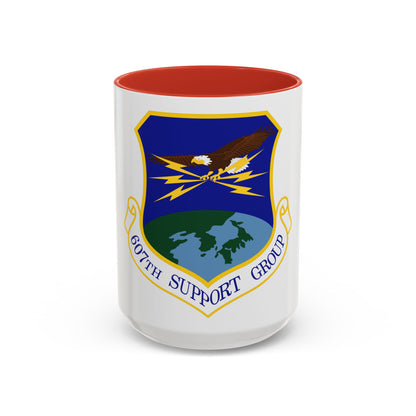 607th Support Group (U.S. Air Force) Accent Coffee Mug