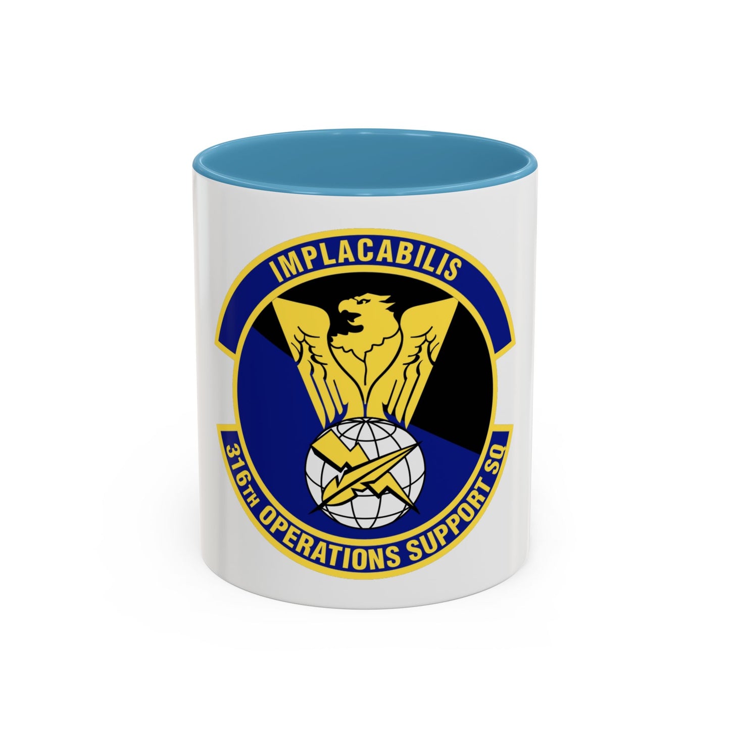 316th Operations Support Squadron (U.S. Air Force) Accent Coffee Mug