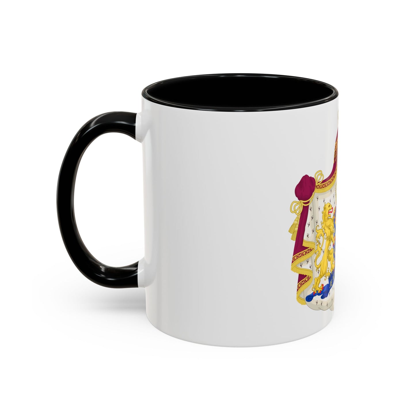 Royal coat of arms of the Netherlands - Accent Coffee Mug