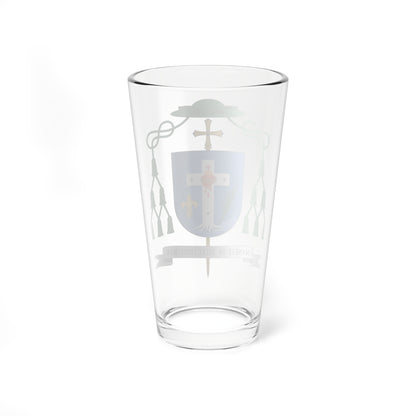 Escudo de Danival Milagres Coelho (Spain) (Coat of Arms) Pint Glass 16oz
