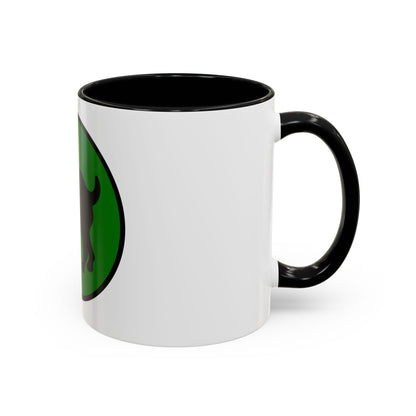 US 81st Infantry Division SSI (U.S. Army) Accent Coffee Mug