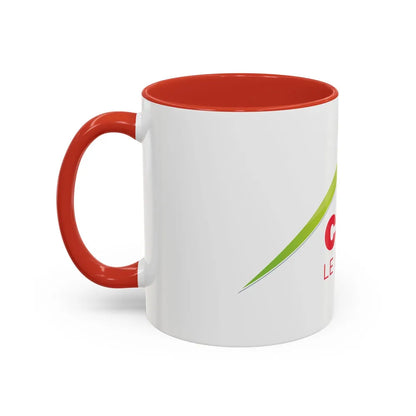 Flag of Cantal France - Accent Coffee Mug-Go Mug Yourself