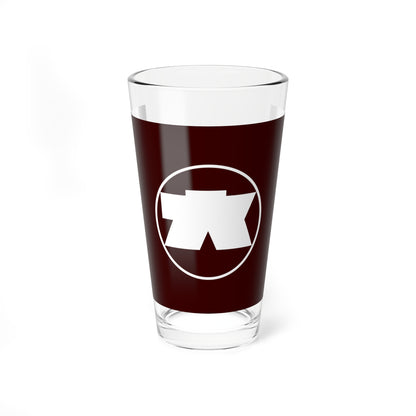 Flag of Kokonoe Oita (Japan) Pint Glass 16oz