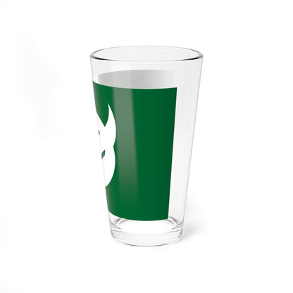 Flag of Kawanishi Nara (Japan) Pint Glass 16oz