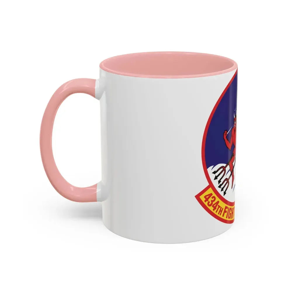 434th Fighter Training Squadron (U.S. Air Force) Accent Coffee Mug - Go Mug Yourself