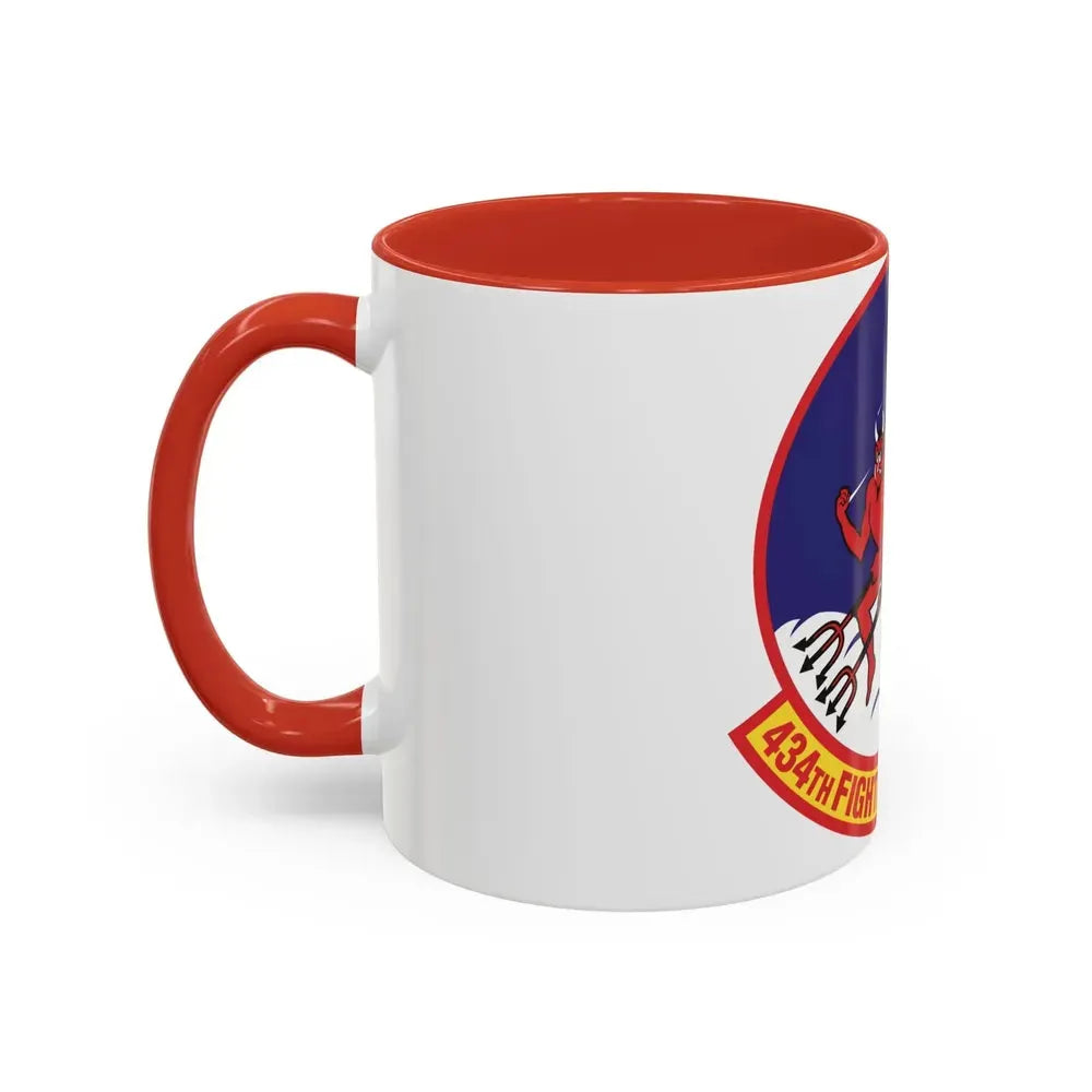 434th Fighter Training Squadron (U.S. Air Force) Accent Coffee Mug - Go Mug Yourself