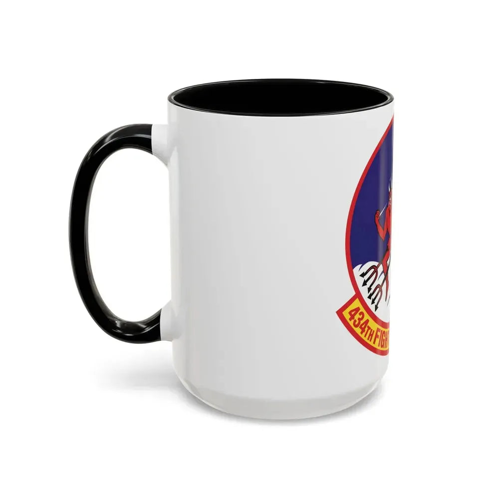 434th Fighter Training Squadron (U.S. Air Force) Accent Coffee Mug - Go Mug Yourself