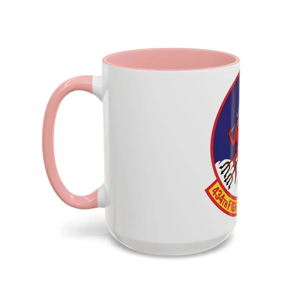 434th Fighter Training Squadron (U.S. Air Force) Accent Coffee Mug - Go Mug Yourself