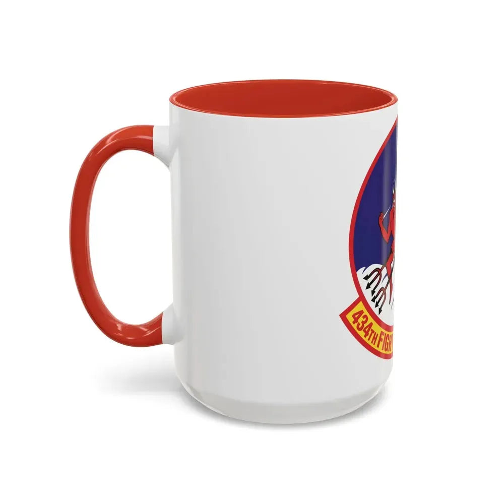 434th Fighter Training Squadron (U.S. Air Force) Accent Coffee Mug - Go Mug Yourself
