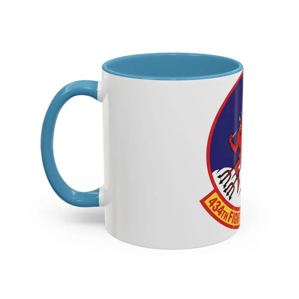 434th Fighter Training Squadron (U.S. Air Force) Accent Coffee Mug - Go Mug Yourself