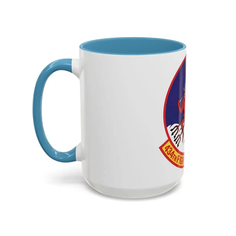 434th Fighter Training Squadron (U.S. Air Force) Accent Coffee Mug - Go Mug Yourself
