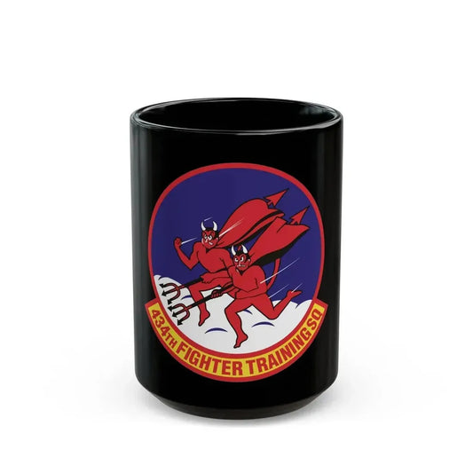 434th Fighter Training Squadron (U.S. Air Force) Black Coffee Mug 15oz - Go Mug Yourself