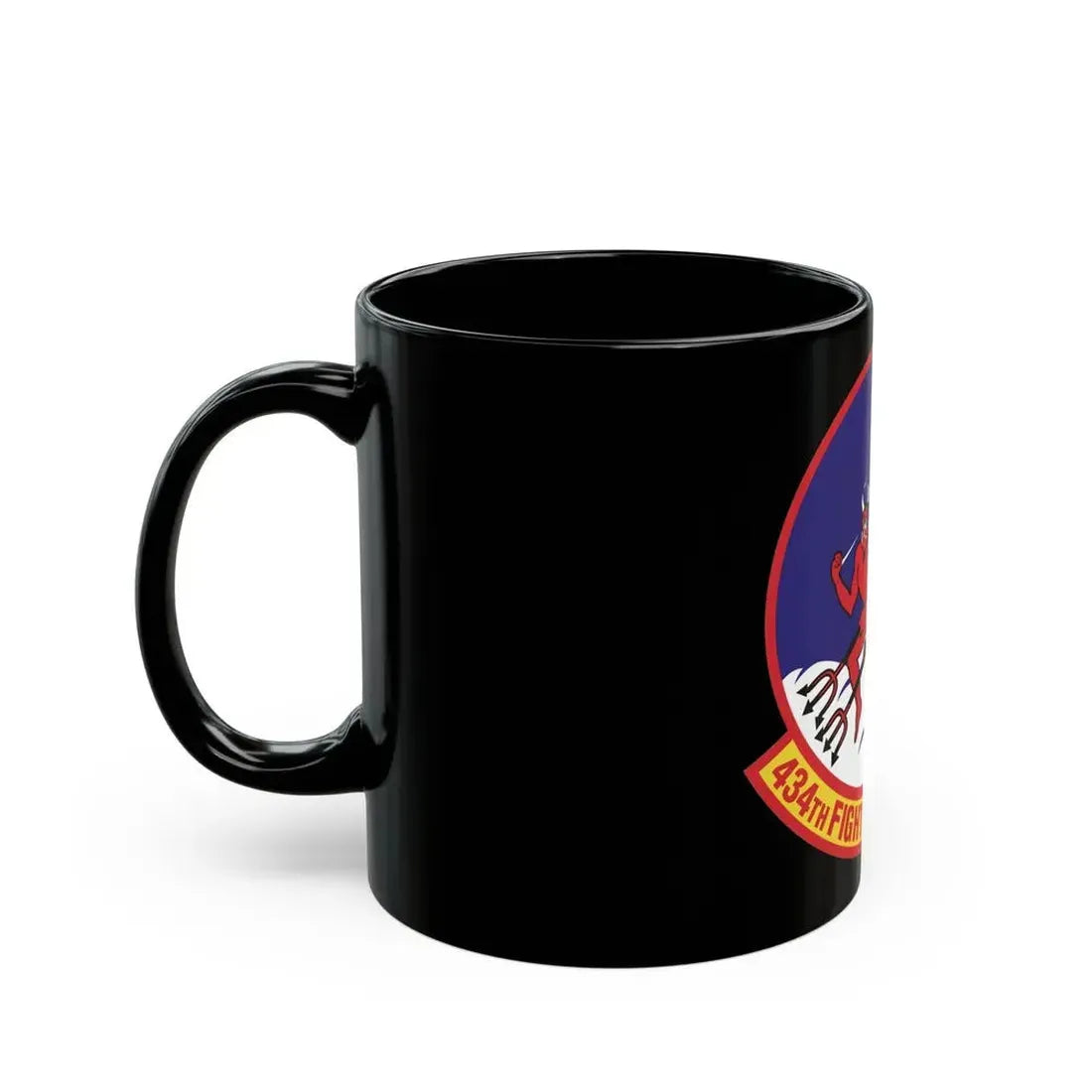 434th Fighter Training Squadron (U.S. Air Force) Black Coffee Mug - Go Mug Yourself