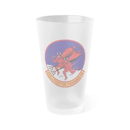434th Fighter Training Squadron (U.S. Air Force) Frosted Pint Glass 16oz 16oz Frosted - Go Mug Yourself