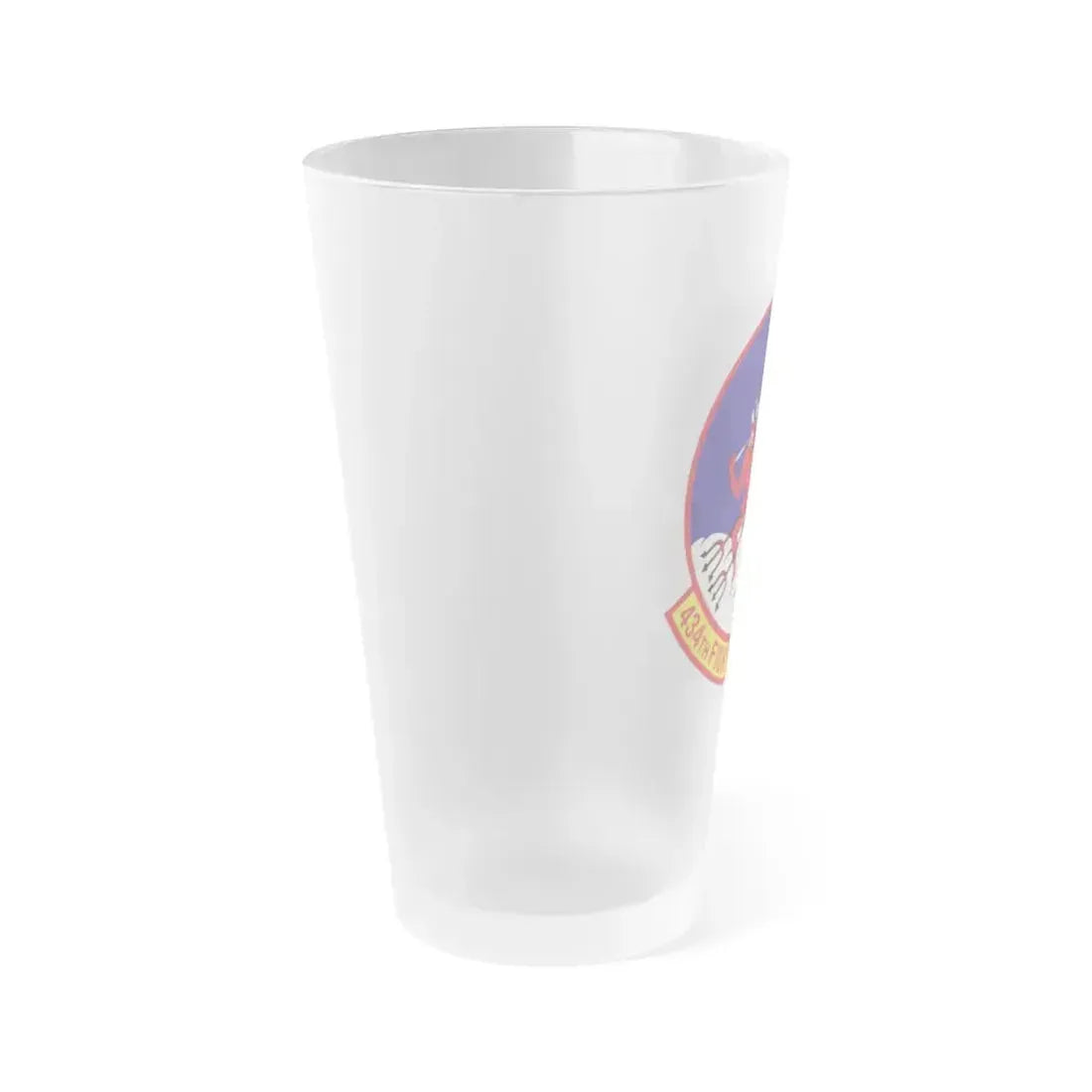 434th Fighter Training Squadron (U.S. Air Force) Frosted Pint Glass 16oz - Go Mug Yourself