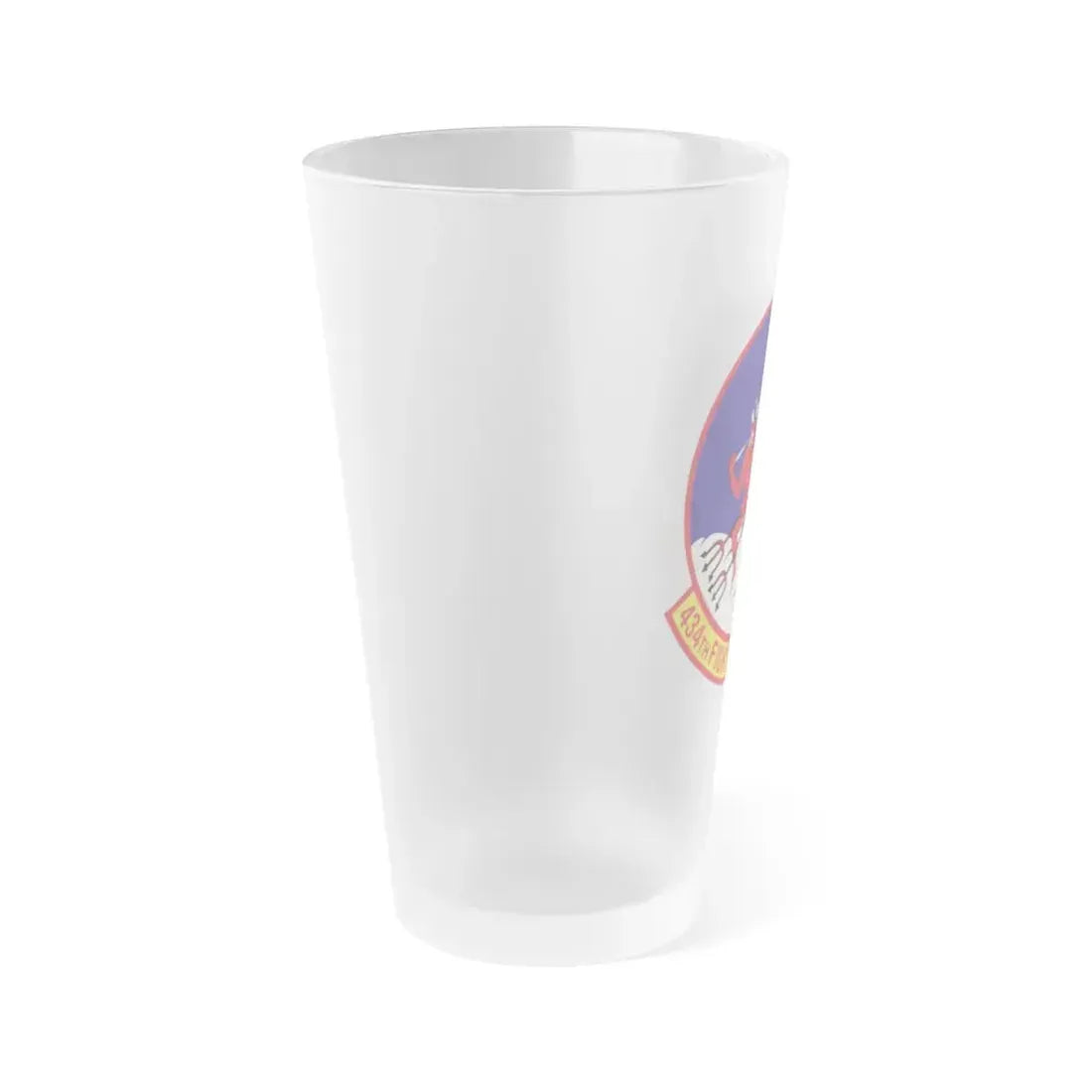 434th Fighter Training Squadron (U.S. Air Force) Frosted Pint Glass 16oz - Go Mug Yourself