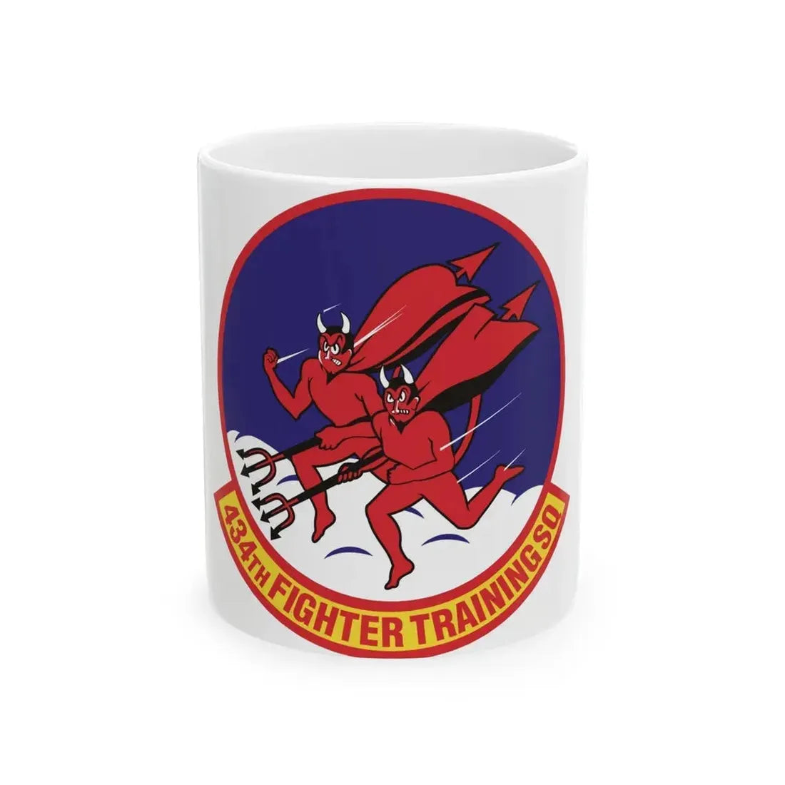 434th Fighter Training Squadron (U.S. Air Force) White Coffee Mug 11oz - Go Mug Yourself