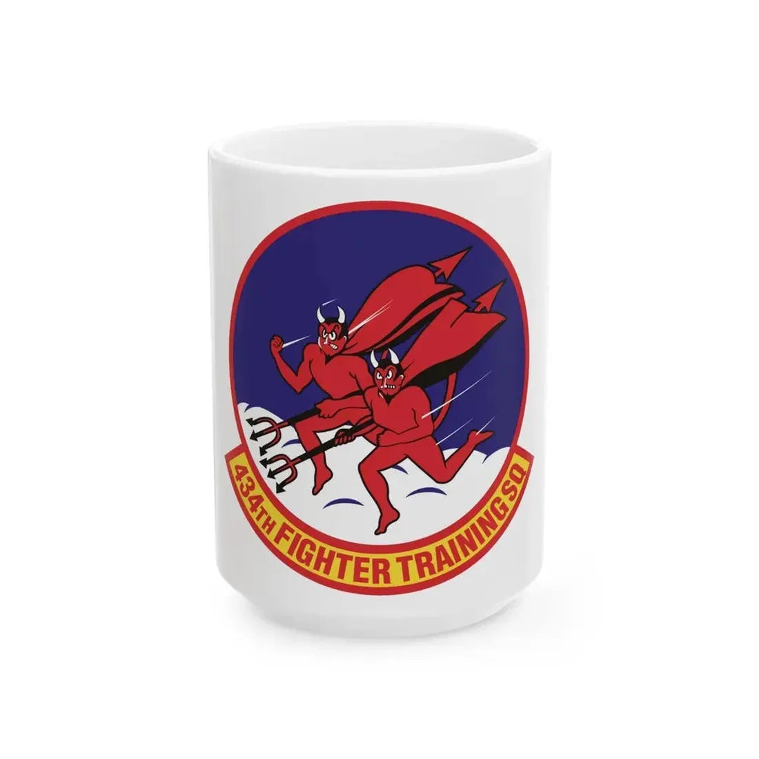 434th Fighter Training Squadron (U.S. Air Force) White Coffee Mug 15oz - Go Mug Yourself