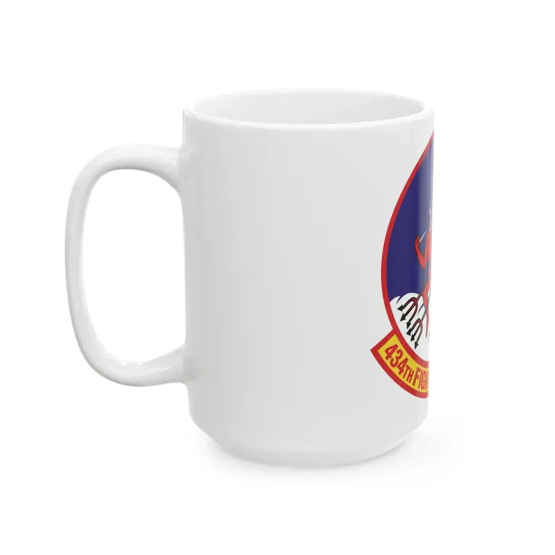 434th Fighter Training Squadron (U.S. Air Force) White Coffee Mug - Go Mug Yourself