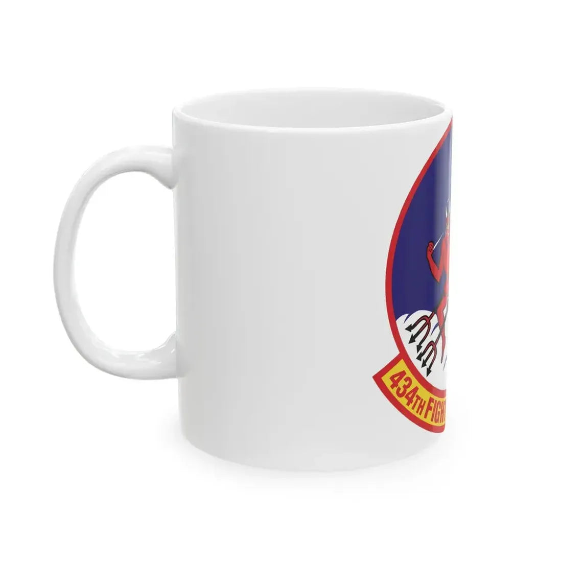 434th Fighter Training Squadron (U.S. Air Force) White Coffee Mug - Go Mug Yourself