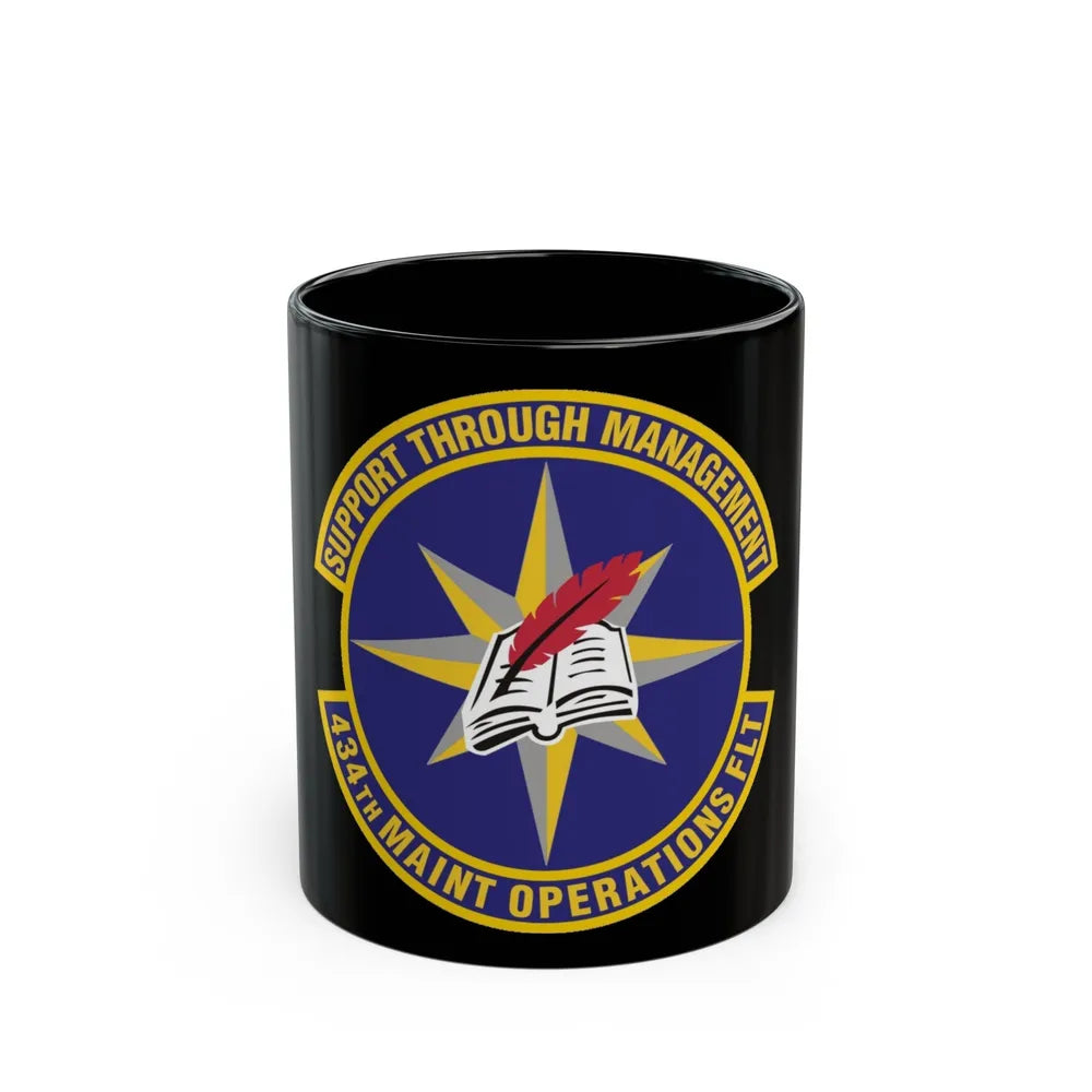 434th Maintenance Operations Flight (U.S. Air Force) Black Coffee Mug-11oz-Go Mug Yourself