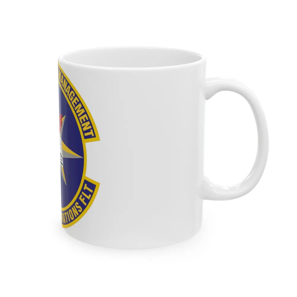 434th Maintenance Operations Flight (U.S. Air Force) White Coffee Mug-Go Mug Yourself