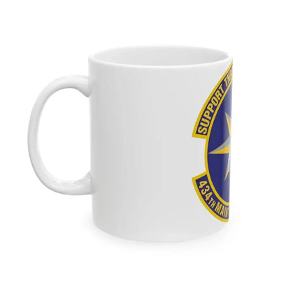 434th Maintenance Operations Flight (U.S. Air Force) White Coffee Mug - Go Mug Yourself