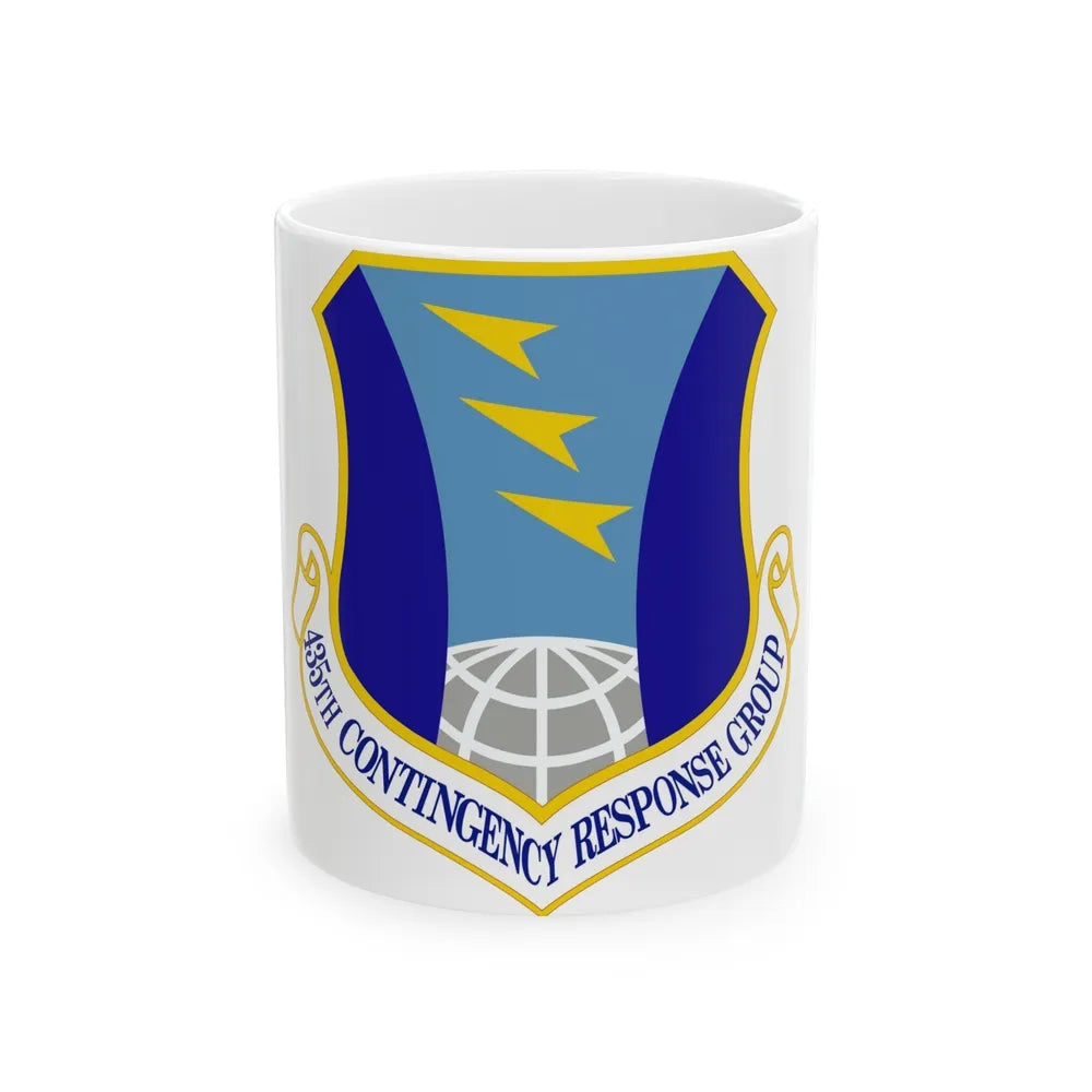 435 Contingency Response Group USAFE (U.S. Air Force) White Coffee Mug-11oz-Go Mug Yourself