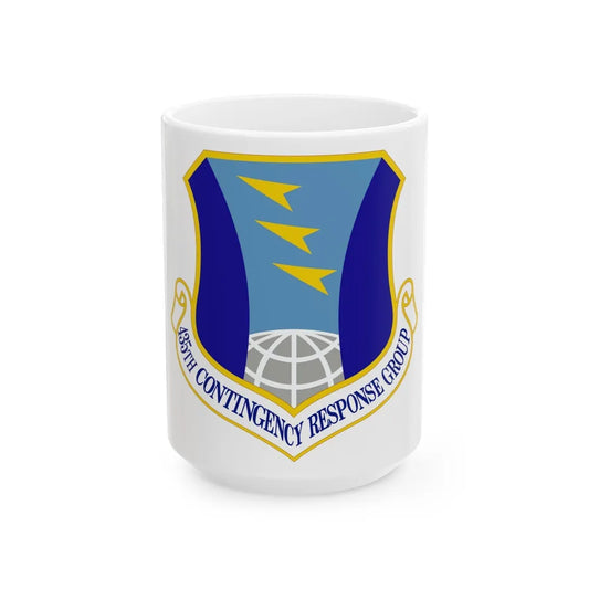 435 Contingency Response Group USAFE (U.S. Air Force) White Coffee Mug-15oz-Go Mug Yourself