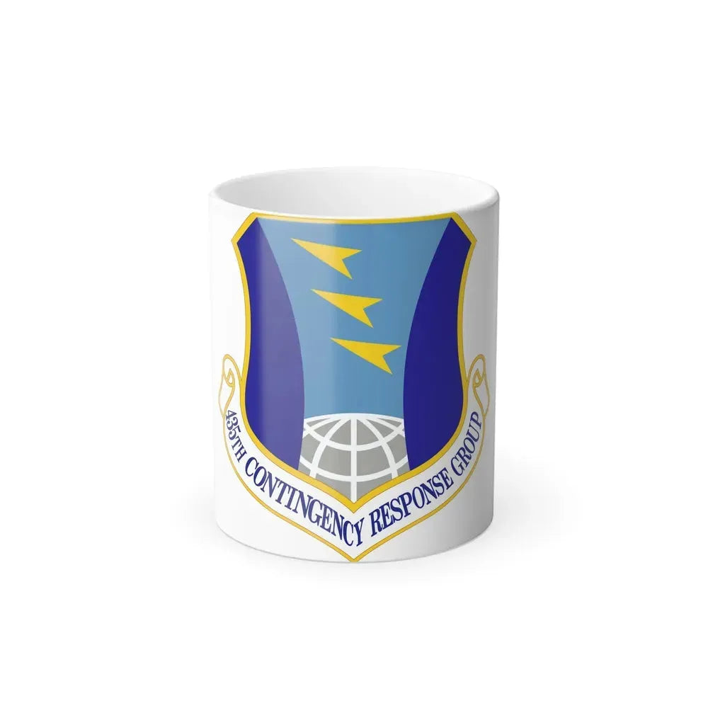 435 Contingency Response Group USAFE (U.S. Air Force) Color Changing Coffee Mug 11oz - Go Mug Yourself