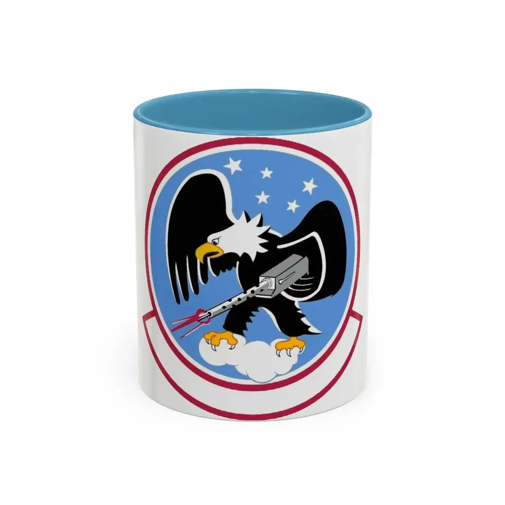 435 Fighter Training Squadron AETC (U.S. Air Force) Accent Coffee Mug 11oz Light Blue - Go Mug Yourself
